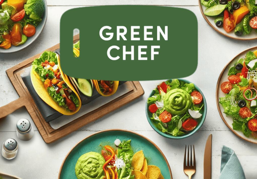 Green Chef Meal Plan Delivery Service showing some sample prepared meals. Part of our list of Best Plant-Based Meal Prep Kits.