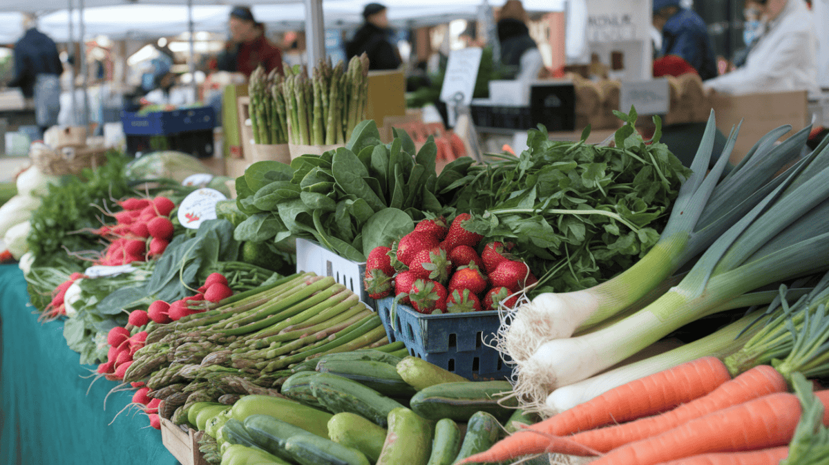 For seasonal meal prep, farmers markets are great places to load up on affordable produce and try new products